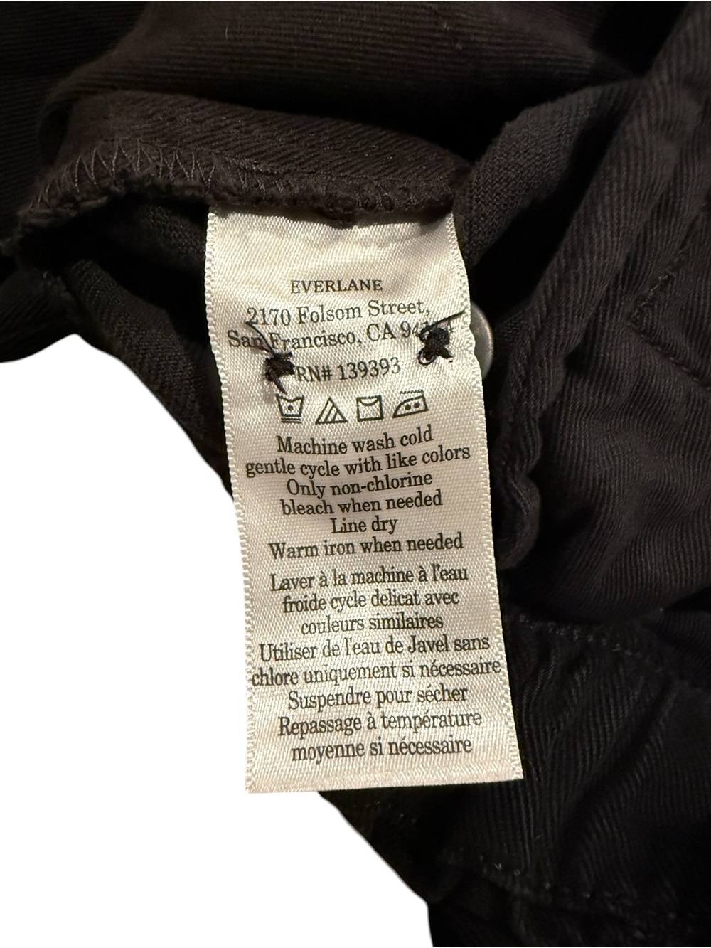 Everlane The Trouser in Buttersoft - Black - Picture 12 of 16